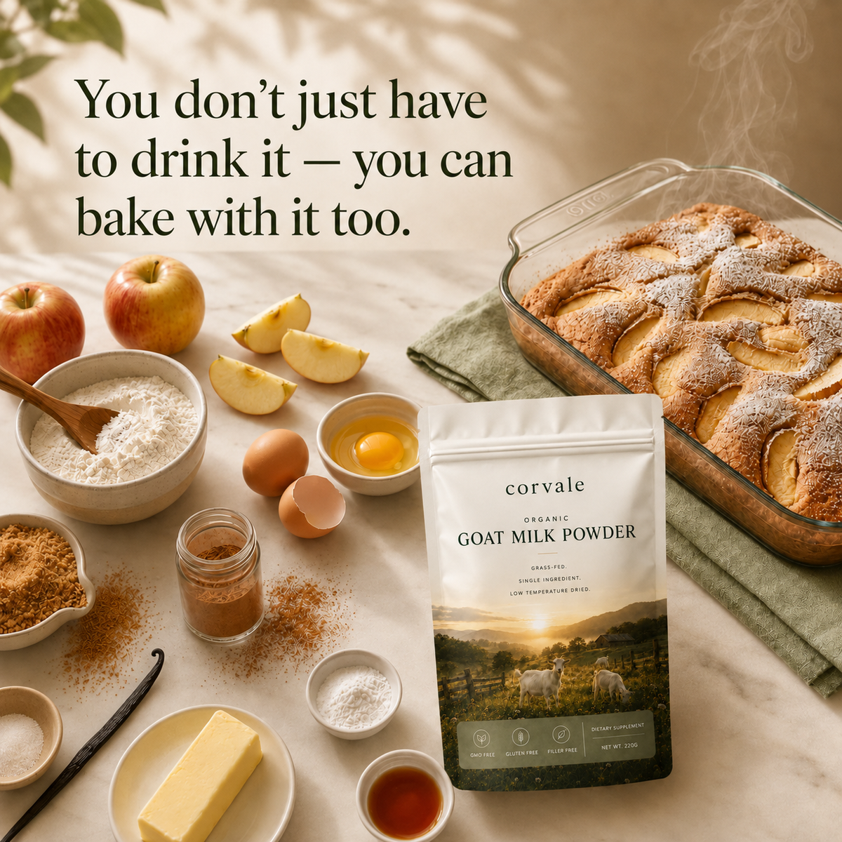 Corvale Goat Milk Powder