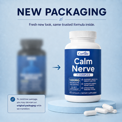 Calm Nerve - Targeted Nervous System Support For Excessive Sweating