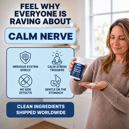 Calm Nerve - Targeted Nervous System Support For Excessive Sweating